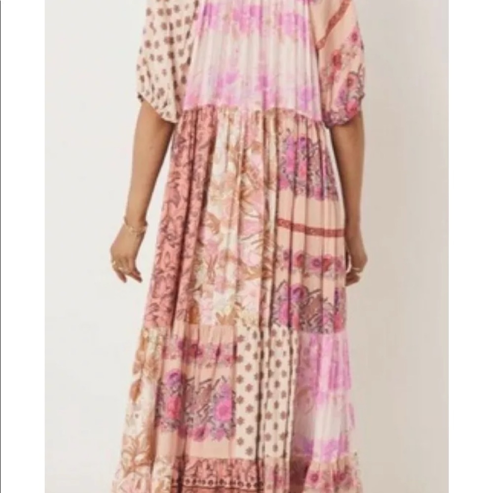 Spell Renew Patchwork Gown in Blush (size M/L) - Picture 2 of 6
